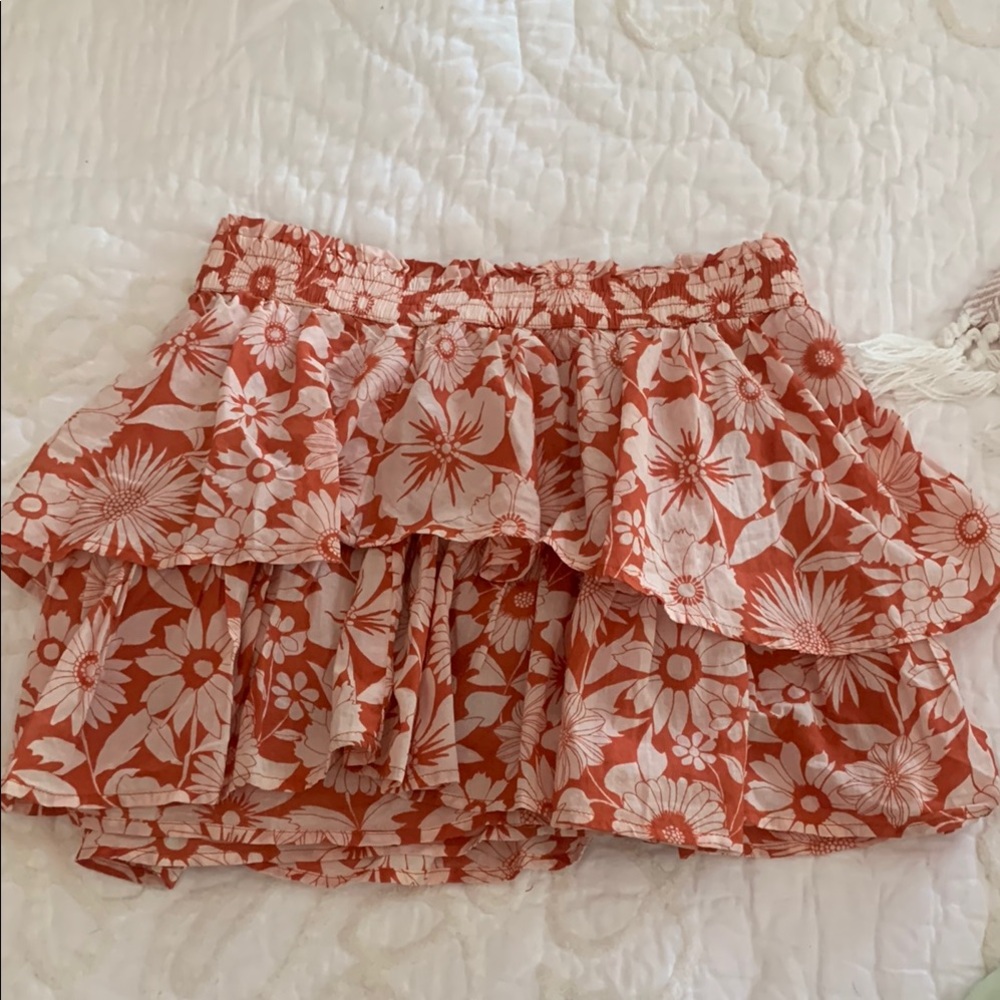 American Eagle Outfitters Pink Bubble Mini Skirt